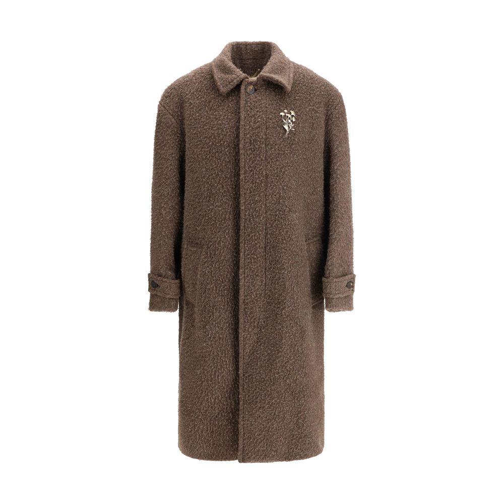Golden Goose Brown Viscose Coat - BrandFit 88