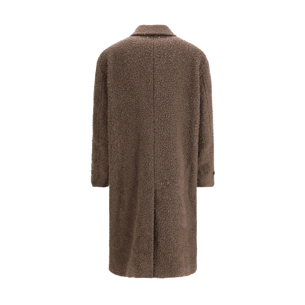 Golden Goose Brown Viscose Coat - BrandFit 88