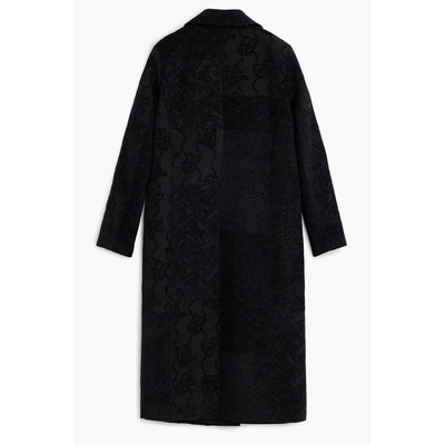 Desigual Black Polyester Women Coat