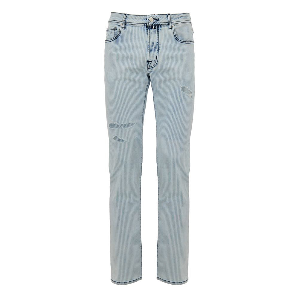 Jacob Cohen Blue Cotton Skinny Jeans - BrandFit 88