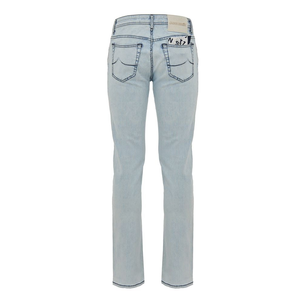 Jacob Cohen Blue Cotton Skinny Jeans - BrandFit 88
