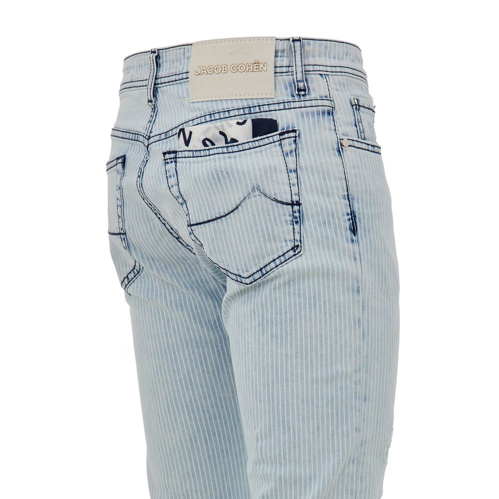 Jacob Cohen Blue Cotton Skinny Jeans - BrandFit 88
