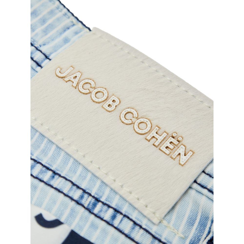 Jacob Cohen Blue Cotton Skinny Jeans - BrandFit 88