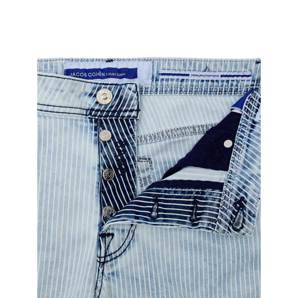 Jacob Cohen Blue Cotton Skinny Jeans - BrandFit 88