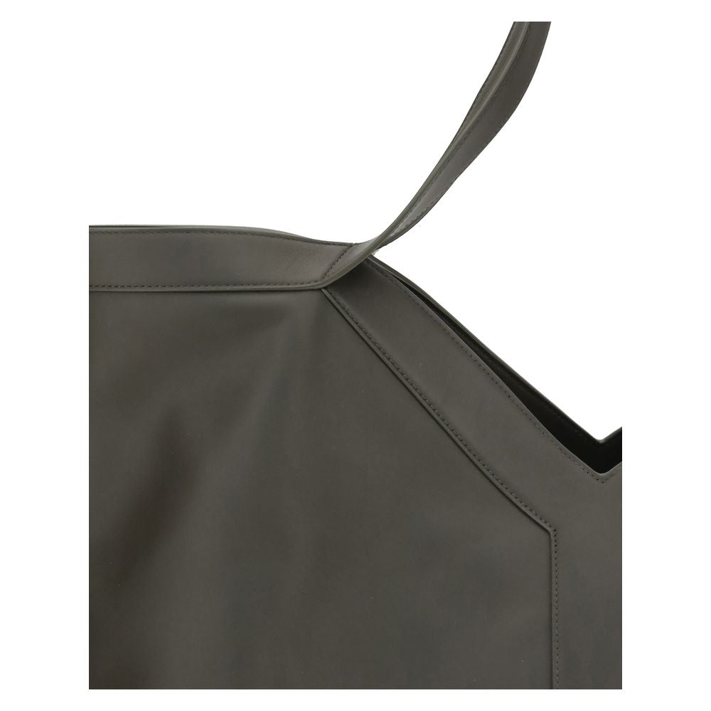Saint Laurent Green Calf Leather Bos Taurus Shoulder Bag