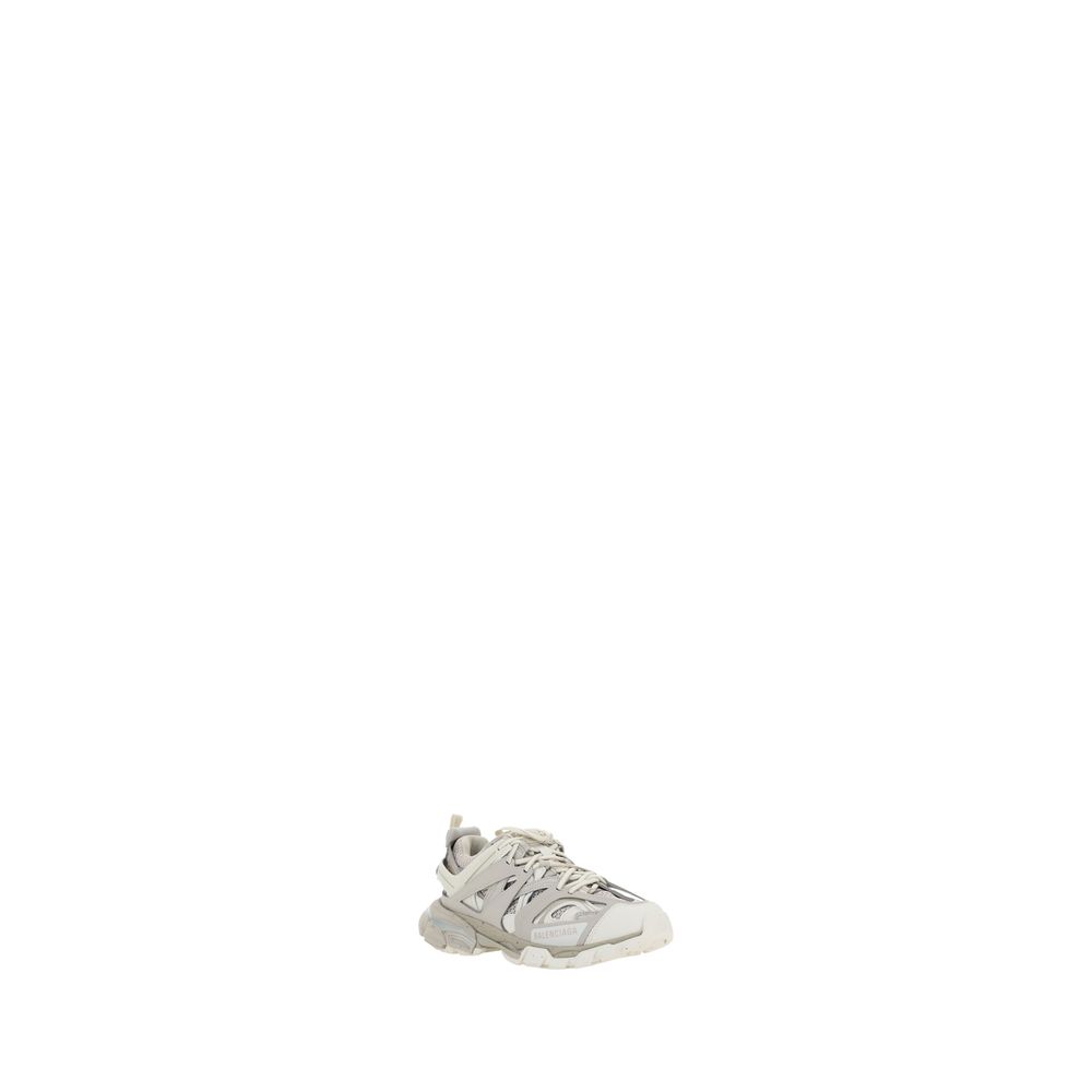 Balenciaga White Nylon Athletic Sneakers