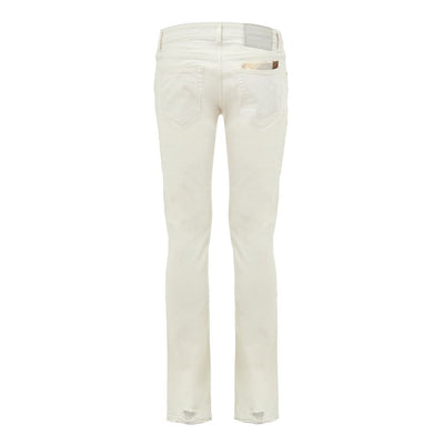 Jacob Cohen White Cotton Skinny Jeans