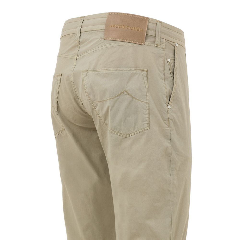 Jacob Cohen Beige Cotton Casual Pants - BrandFit 88