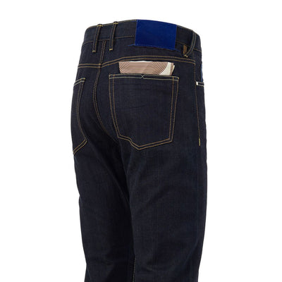 Jacob Cohen Blue Polyester Tapered Jeans