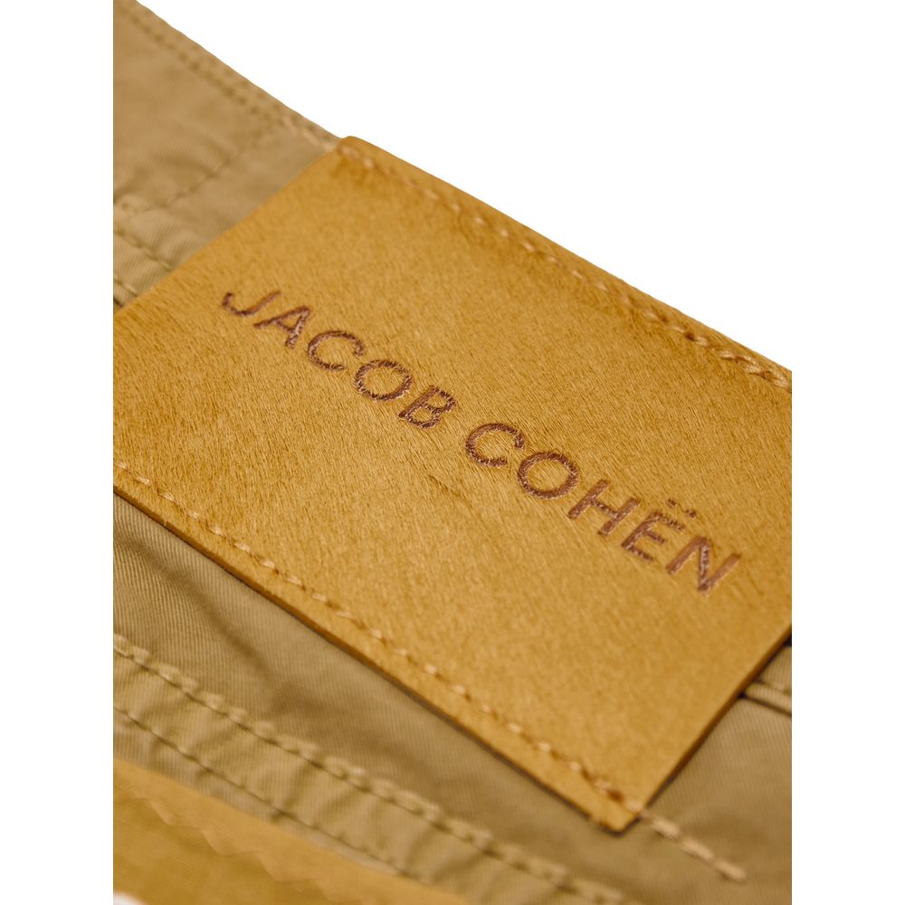 Jacob Cohen Yellow Cotton Skinny Pants - BrandFit 88