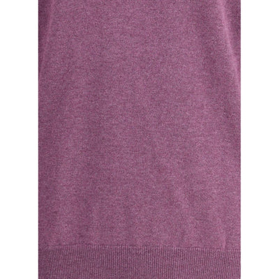 Brunello Cucinelli Purple Cashmere Cashmere Sweater