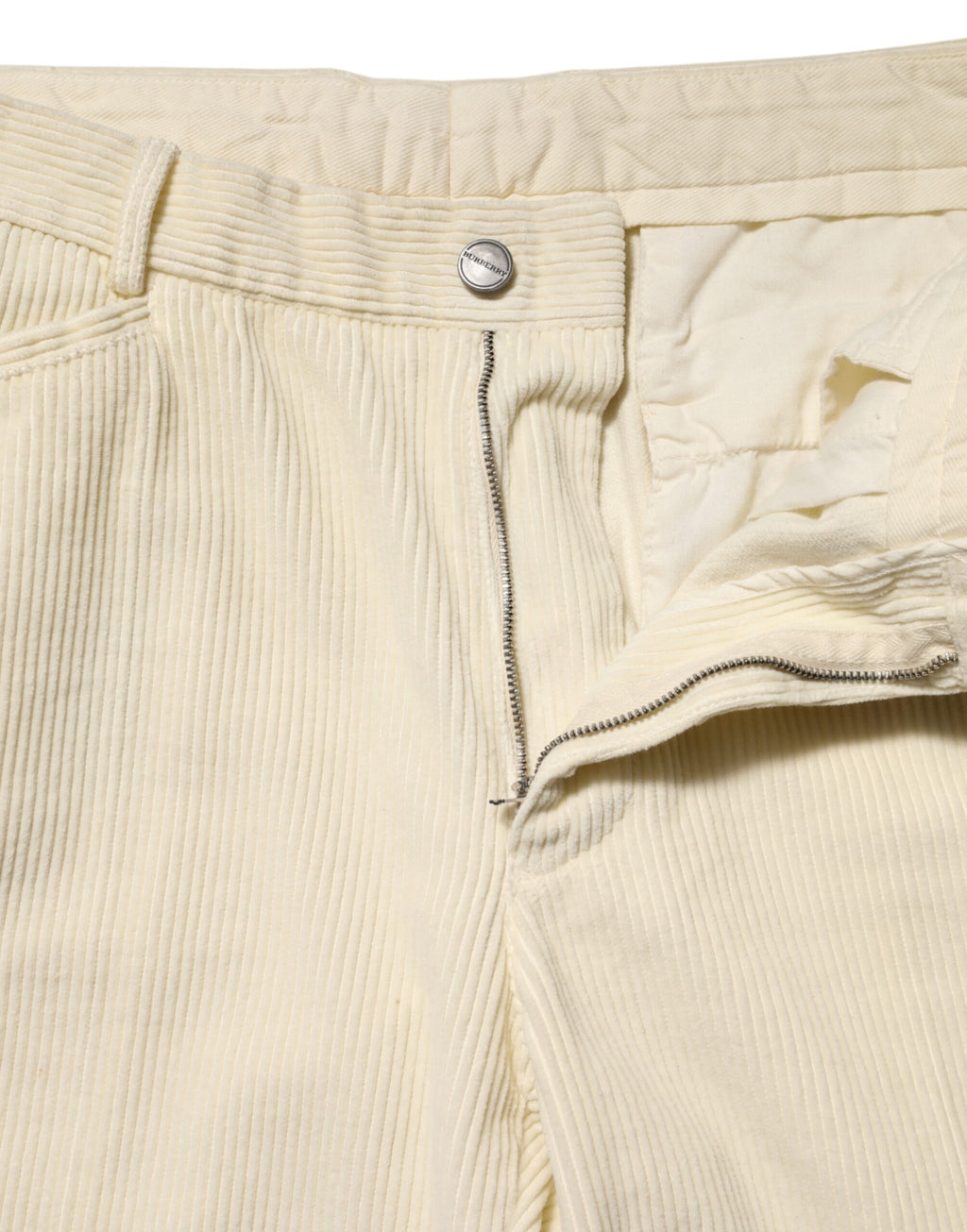 Burberry Beige Corduroy Cotton Straight Men Trouser Pants - BrandFit 88
