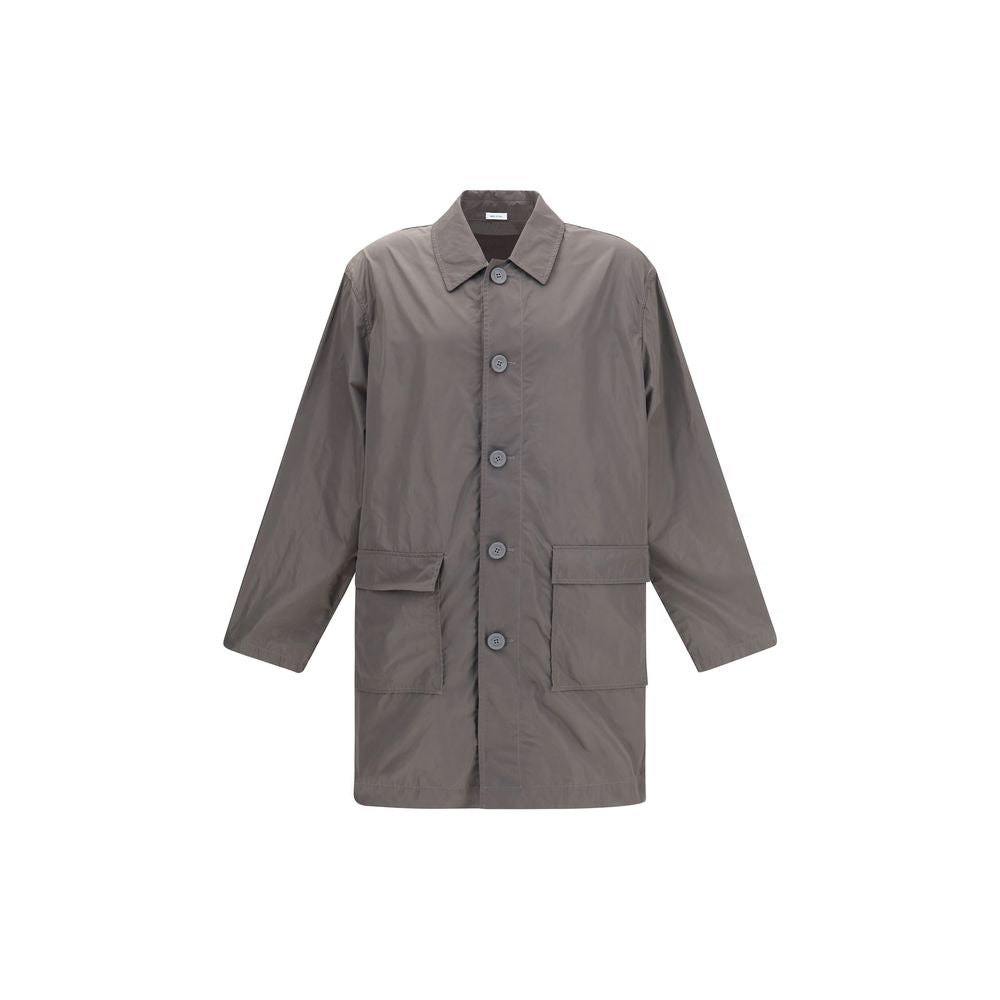 Thom Browne Brown Polyester Trench Coat