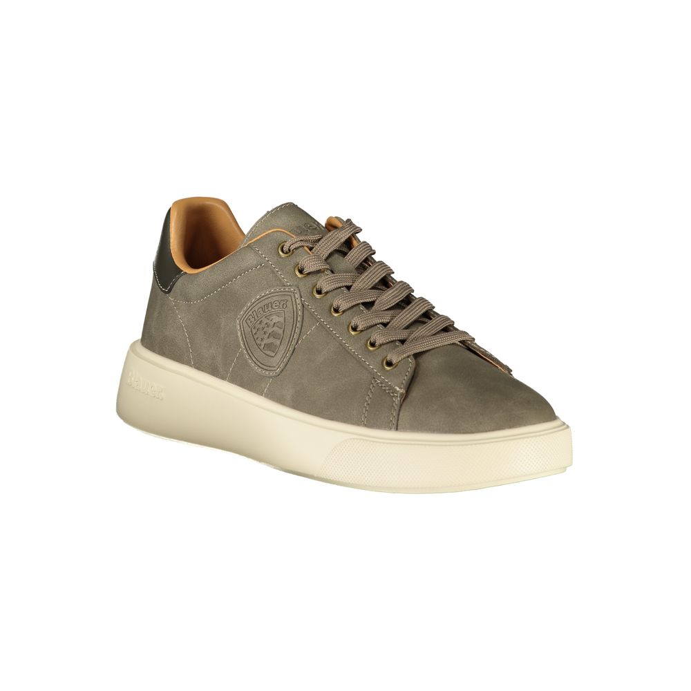Blauer Grigio Polyurethane Men Sneaker