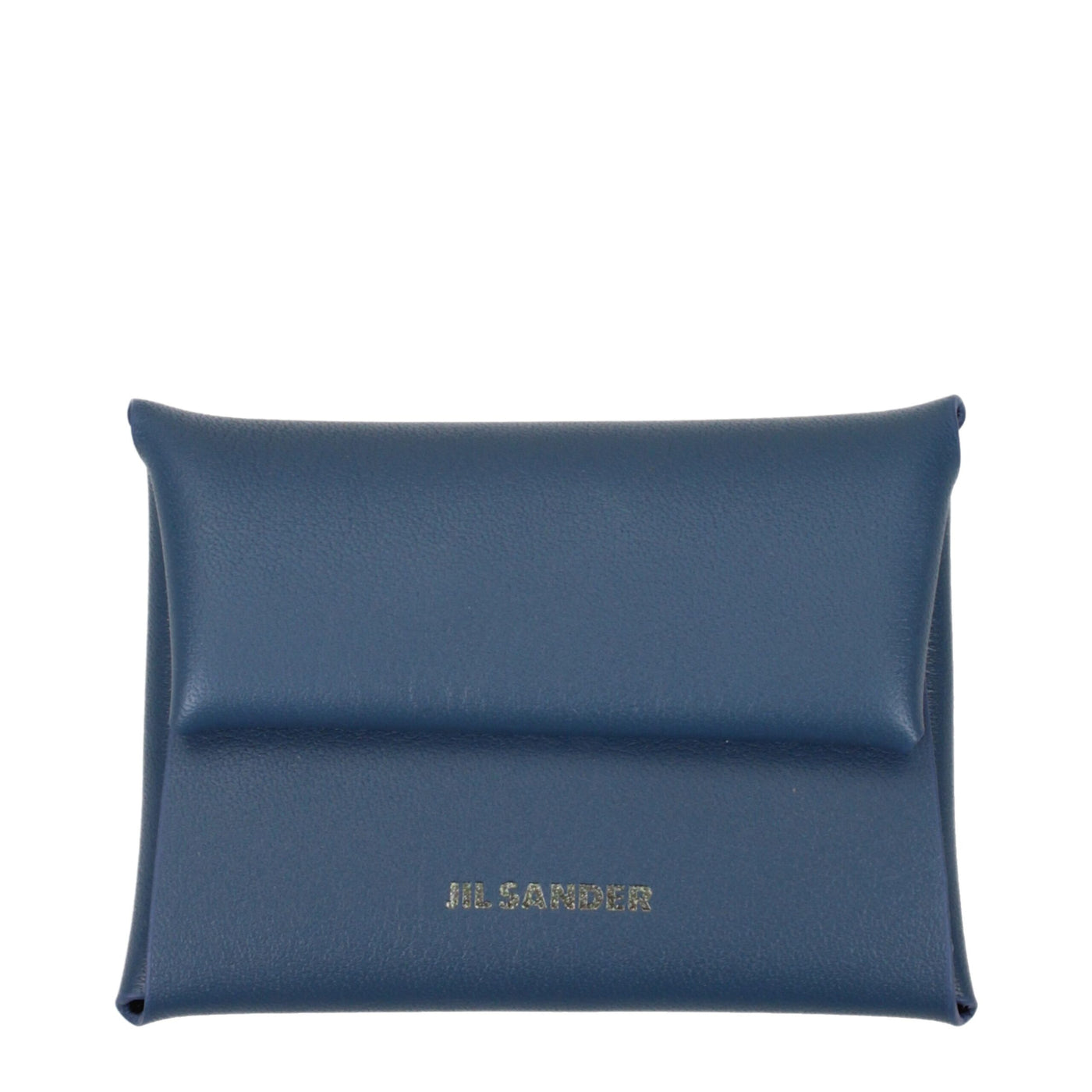 Jil Sander Blue Leather Wallet
