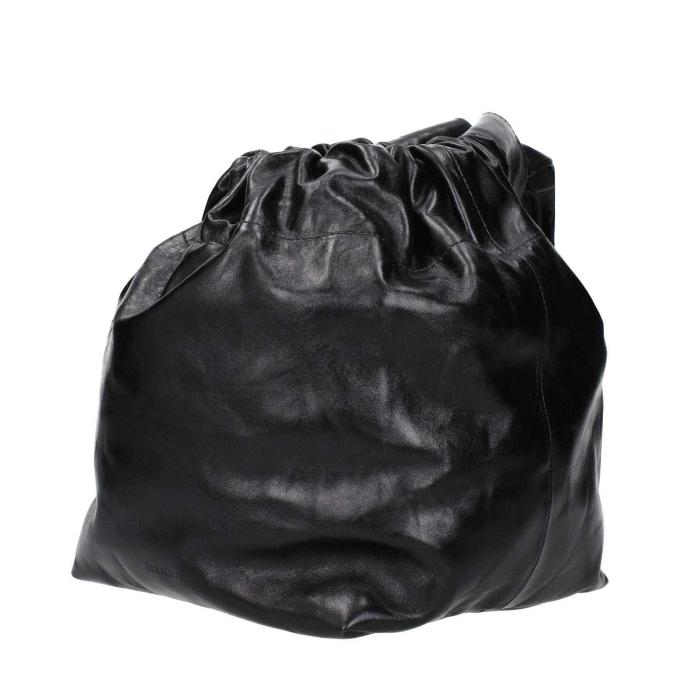 Jil Sander Black Leather Handbag