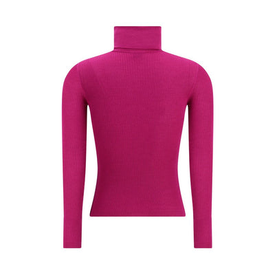 Saint Laurent Multicolor Wool Turtleneck