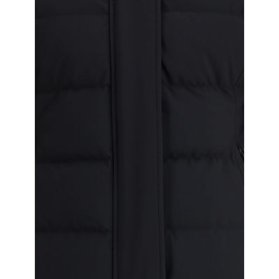 Moose Knuckles Black Nylon Parka