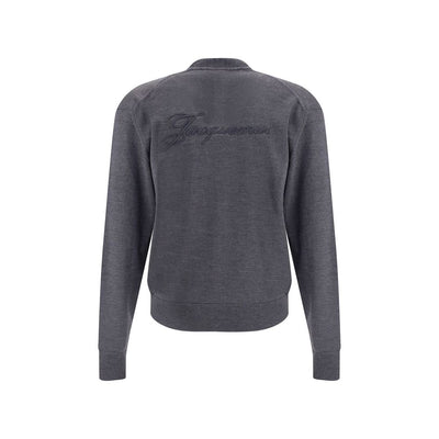 Jacquemus Gray Merino Wool Cardigan