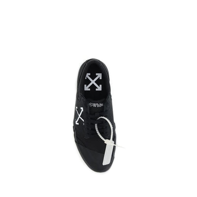 Off-White Black Calf Leather Bos Taurus Low Top Sneakers
