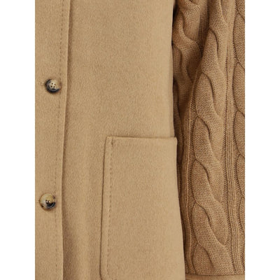 Max Mara Beige Wool Coat