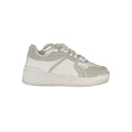 Gaelle Paris Bianco Polyurethane Women Sneaker
