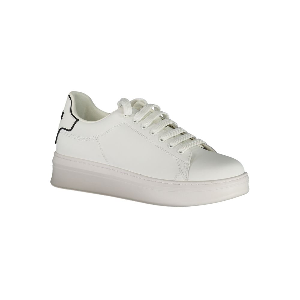 Gaelle Paris Bianco Poliuretano Men Sneaker
