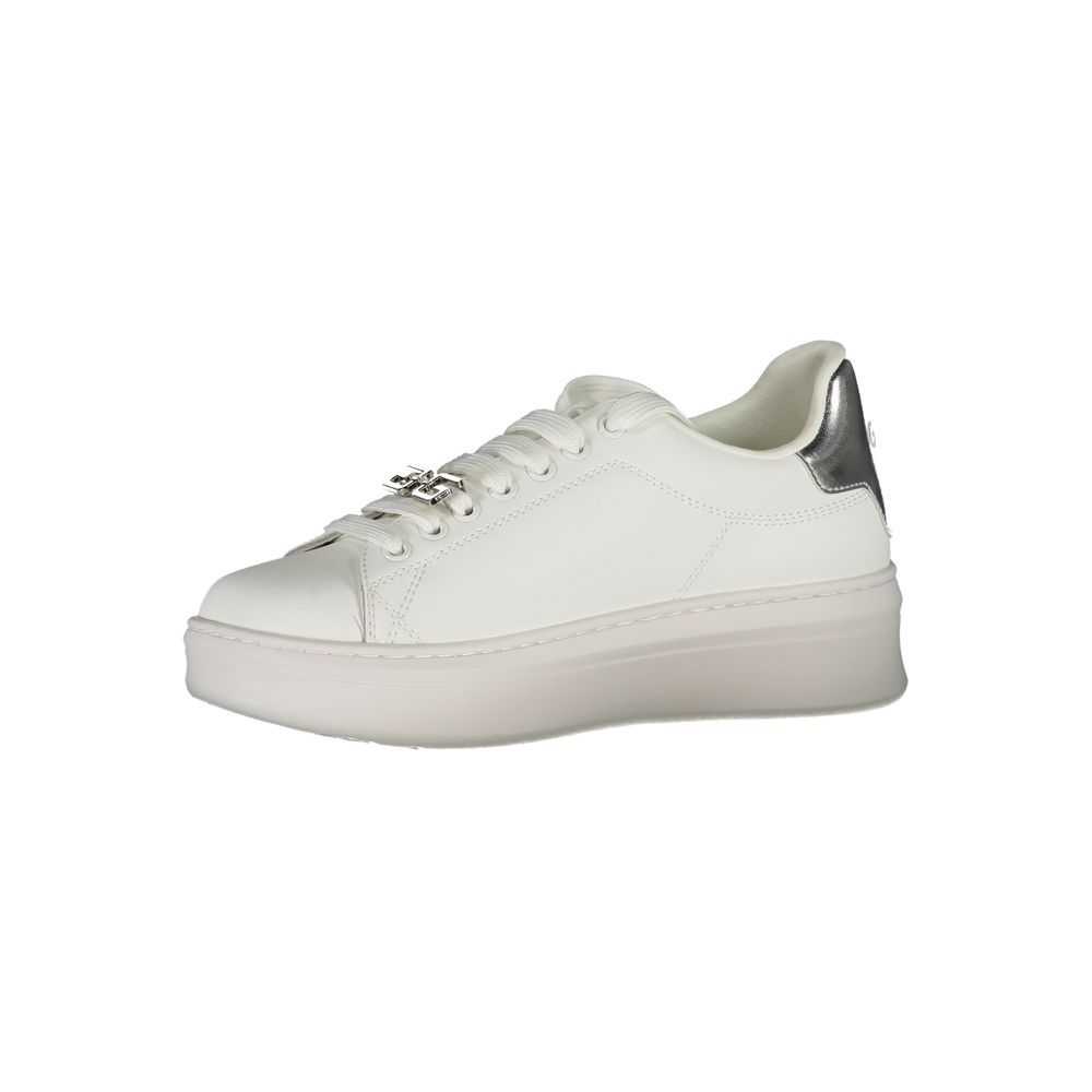 Gaelle Paris Bianco Poliuretano Women Sneaker