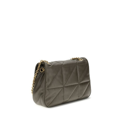 Saint Laurent Green Calf Leather Bos Taurus Shoulder Bag