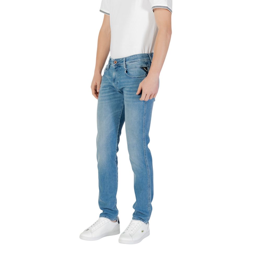 Replay Blue Cotton Skinny Jeans - BrandFit 88