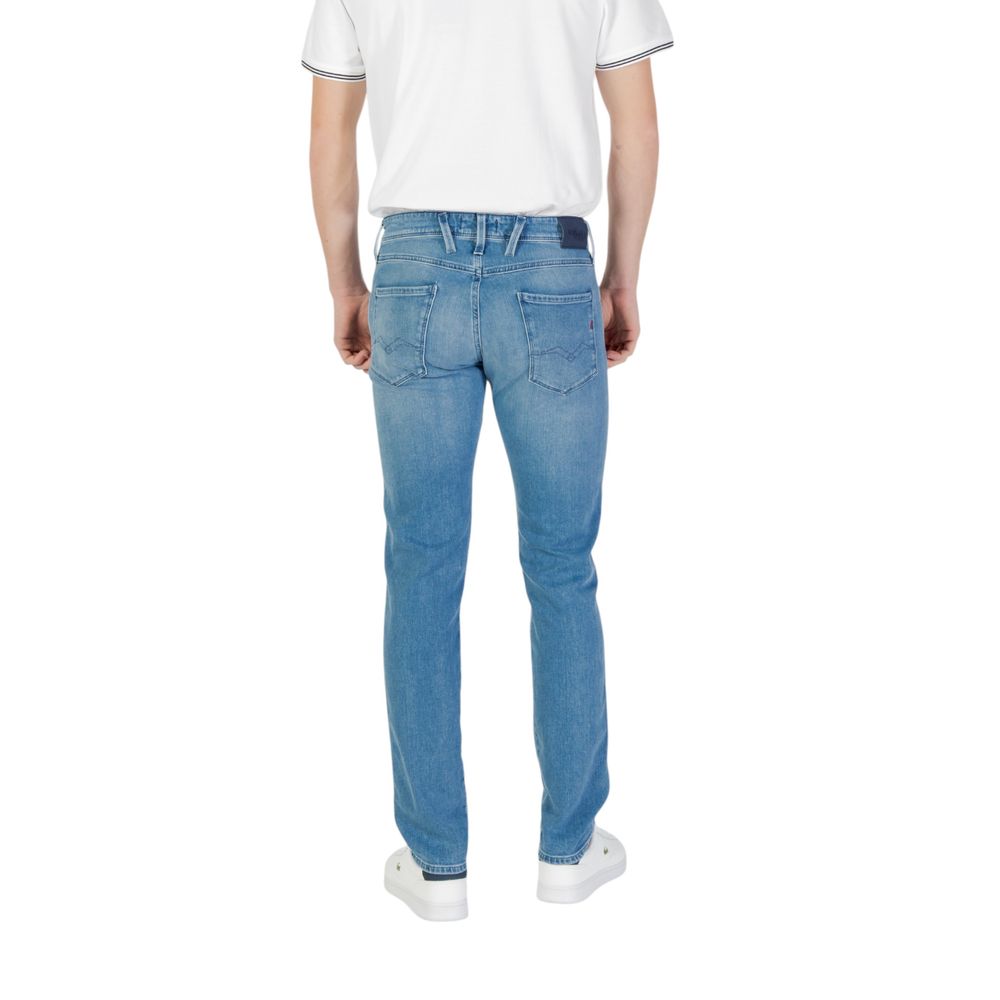 Replay Blue Cotton Skinny Jeans - BrandFit 88
