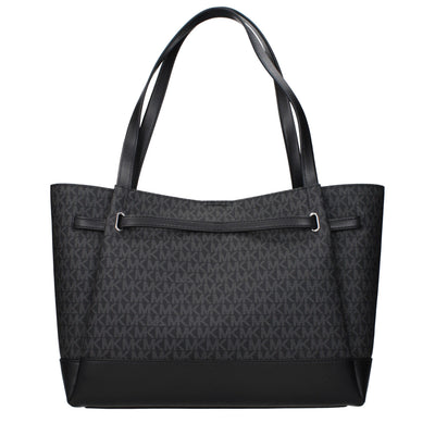 Michael Kors Black Fabric Shoulder Bag