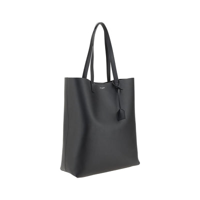 Saint Laurent Black Calf Leather Bos Taurus Handbag