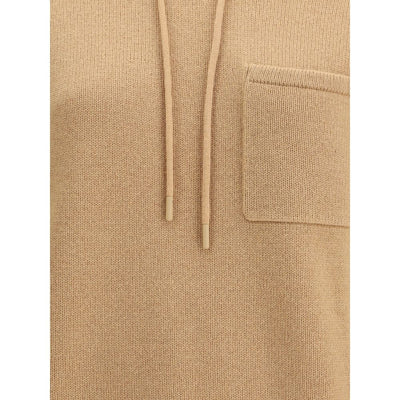 Max Mara Beige Wool Hoodie