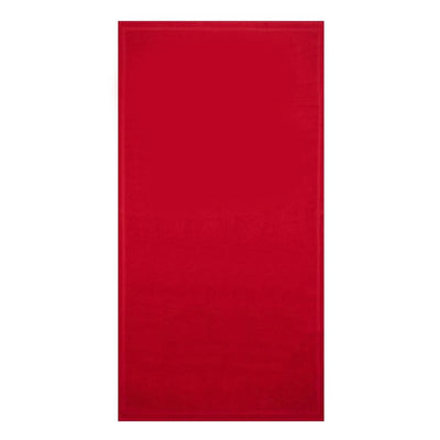 Iceberg Red Cotton Men's Beach Towel