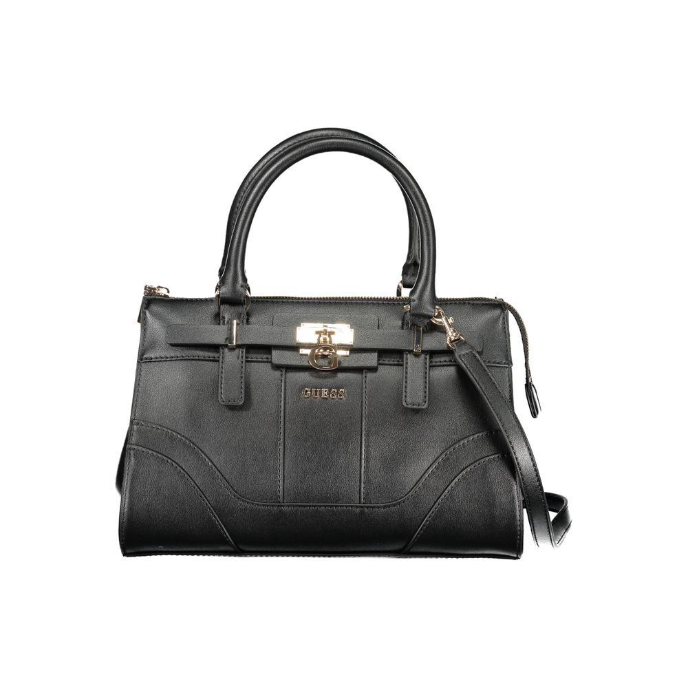 Guess Jeans Black Polyurethane Women Handbag