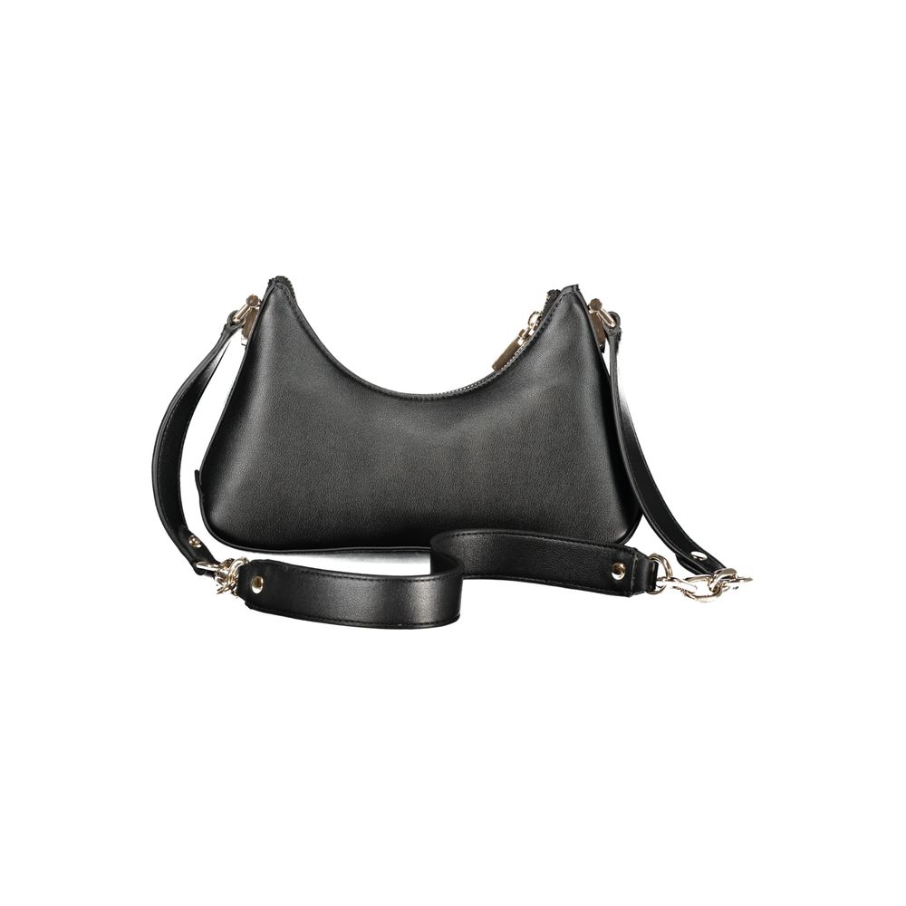 Guess Jeans Nero Poliuretano Women Shoulder Bag