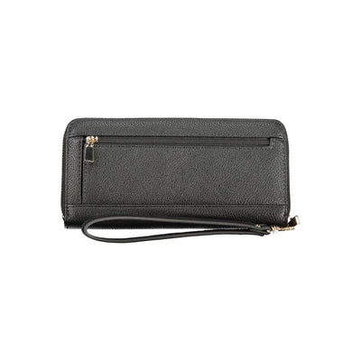 Guess Jeans Black Polyethylene Wallet