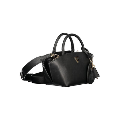 Guess Jeans Black Polyethylene Handbag