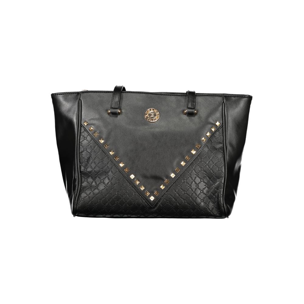 Laura Biagiotti Black PVC Women Handbag