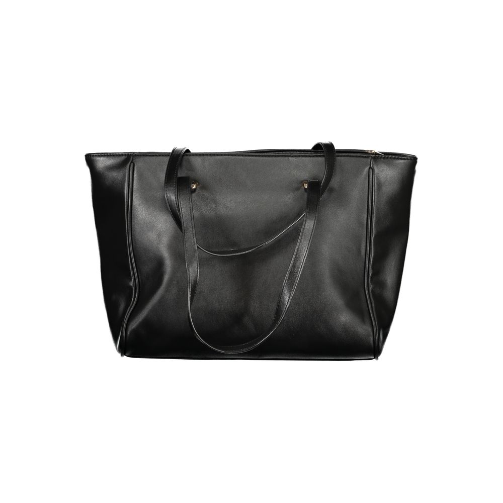 Laura Biagiotti Black PVC Women Handbag