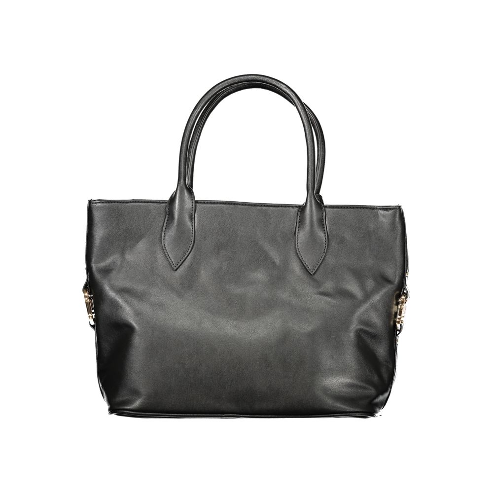 Laura Biagiotti Black PVC Women Handbag