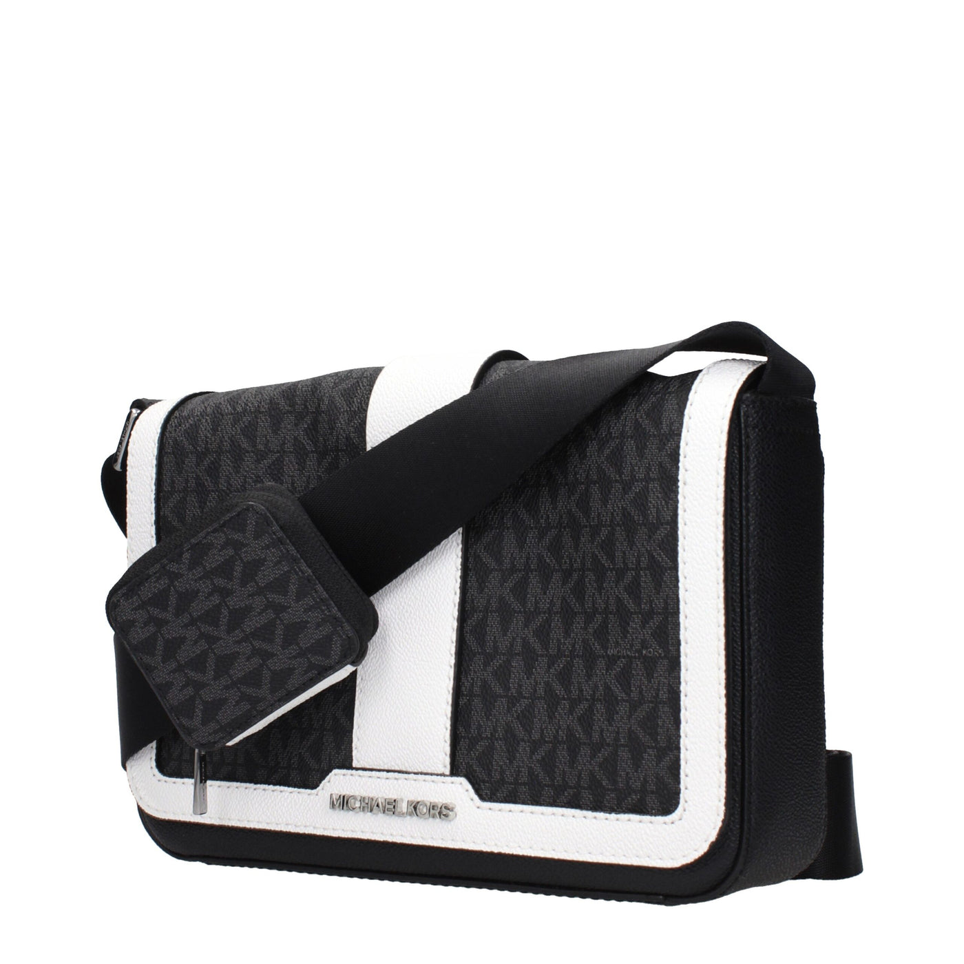 Michael Kors Black Fabric Crossbody Bags
