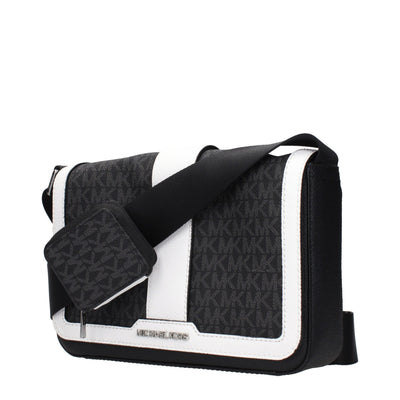 Michael Kors Black Fabric Crossbody Bags