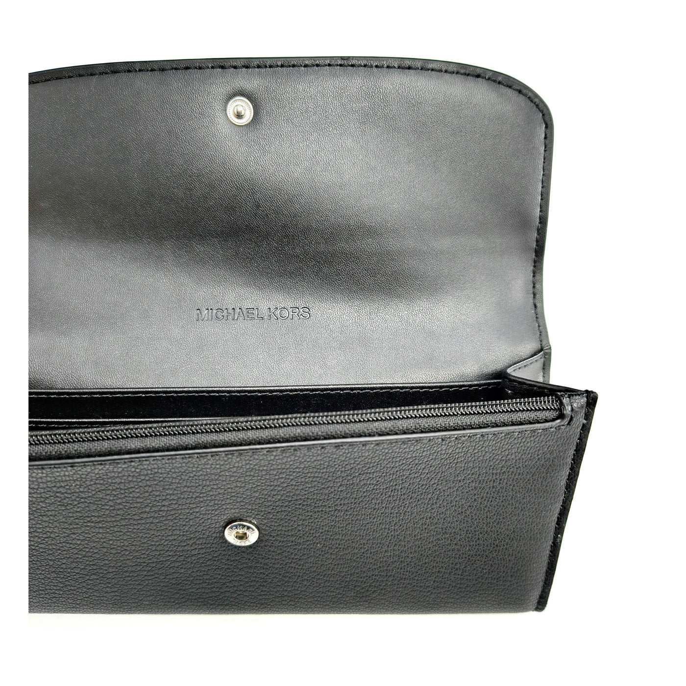 Michael Kors Black Leather Wallets