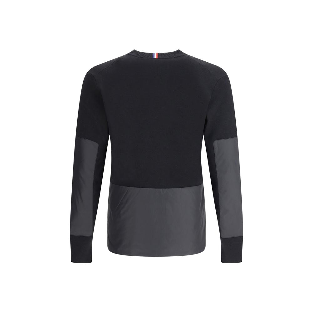 Moncler Grenoble Black Polyamide Sweatshirt