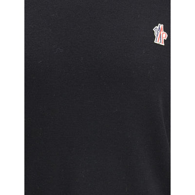 Moncler Grenoble Black Polyamide Sweatshirt