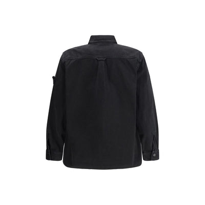 Stone Island Black Cotton Shirt