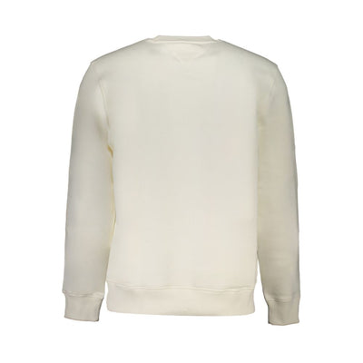 Tommy Hilfiger White Cotton Sweatshirt