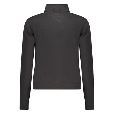Tommy Hilfiger Black Cotton Women Sweater